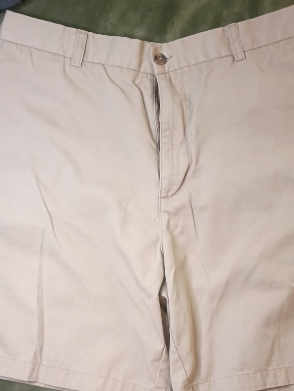 Men's Puritan Alastic Shorts Classic Beige Cotton Shorts